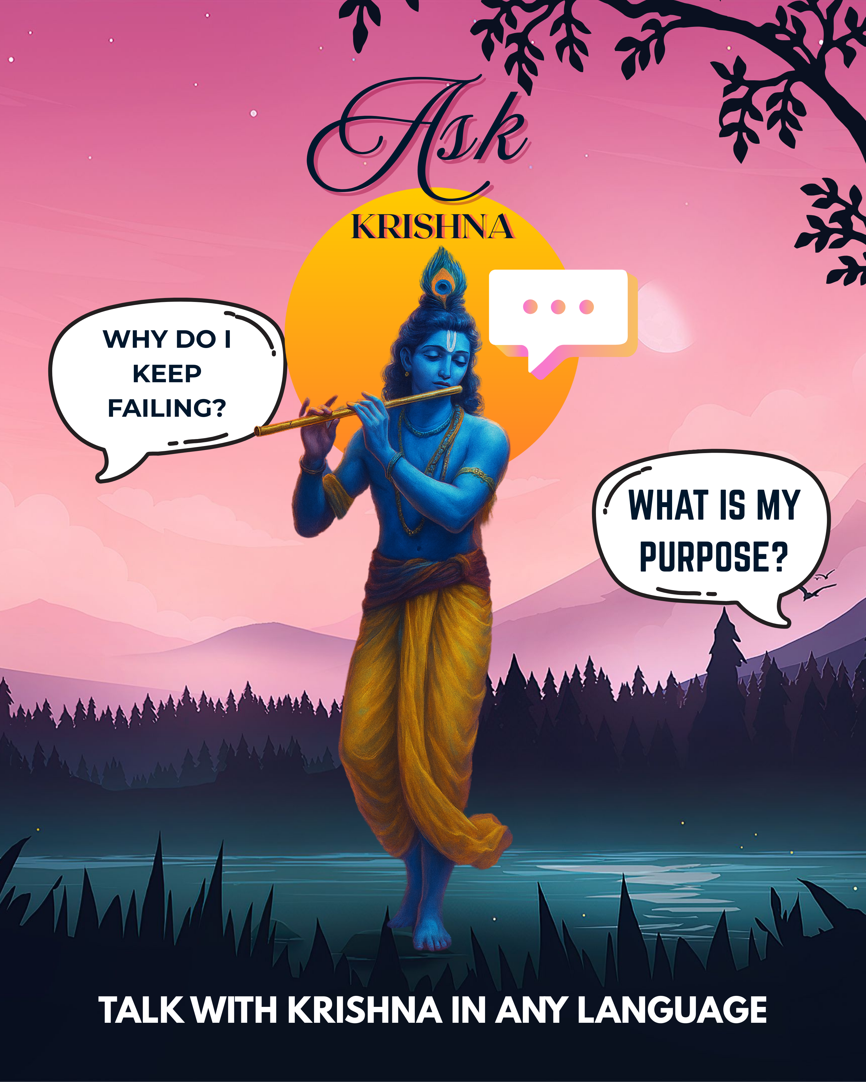 Ask Krishna – AI Life & Spiritual Guide